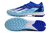 CHUTEIRA SOCIETY ADIDAS X CRAZYFAST TF -AZUL COM DETALHES EM CIANO na internet