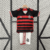 Kit Infantil Flamengo I Adidas 24/25 - Vermelho e Preto