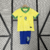 Kit Infantil Brasil Home 24/25 - Amarelo