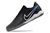 CHUTEIRA FUTSAL NIKE - TIEMPO - PRETA COM DETALHES AZUL E PRATA - loja online