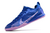 CHUTEIRA FUTSAL NIKE - AIR ZOOM MERCURIAL VAPOR - AZUL COM DETALHES ROXOS - loja online