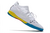 CHUTEIRA FUTSAL - PUMA FUTURE Z 1.3 - BRANCO COM DETALHES AZUL E AMARELO - loja online