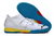 CHUTEIRA FUTSAL - PUMA FUTURE Z 1.3 - BRANCO COM DETALHES AZUL E AMARELO