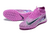 CHUTEIRA SOCIETY NIKE - PHANTOM GX - ROXO COM DETALHES BRANCOS - CANO MEDIO