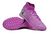 CHUTEIRA SOCIETY NIKE - PHANTOM GX - ROXO CIANO COM DETALHES BRANCOS - CANO LONGO