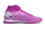 CHUTEIRA SOCIETY NIKE - PHANTOM GX - ROXO CIANO COM DETALHES BRANCOS - CANO LONGO - loja online