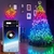 Árvore De Natal Luzes Led Cordas Com App Bluetooth Inteligente USB