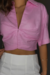 Camisa Cropped Linho