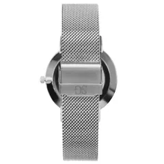 Imagem do Relógio Feminino Pulseira Prata Harlem Black Silver 32mm