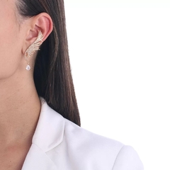 BRINCO EAR CUFF DE ASA CRAVEJADO - comprar online