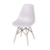 Cadeira Eames DKR C/ Base Madeira e Concha Em Polipropileno - Cadeiras Design