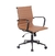 Cadeira Office Sevilha Baixa, Estrutura Aço(Preto), Assento C/ Revestimento PU - comprar online