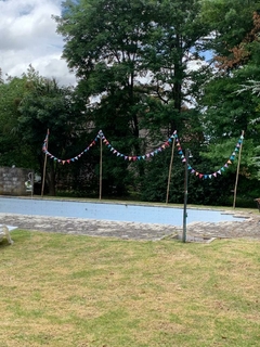 CAÑAS PARA COLGAR BANDERINES O GUIRNALDAS DE LUCES