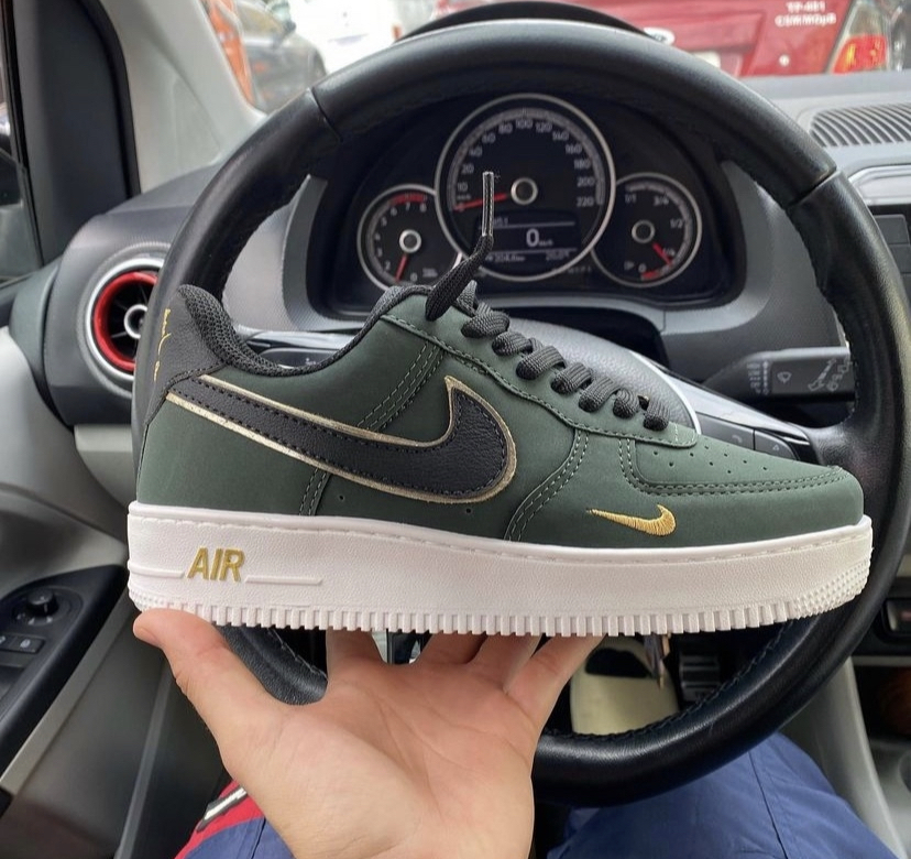 Air force ones army hot sale green