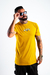 camiseta t-shirt mostarda