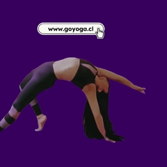 Leggins Malla Purple - GoYoga.cl