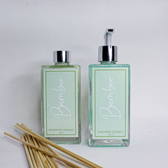 Kit difusor de aromas e sabonete líquido Bamboo