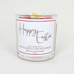 Vela Aromática 180 g Happy Easter - Chocolate com Morango - loja online