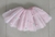 Saia de tule infantil rosa claro com pompons tons pastel - Petit Limão