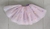 Saia de tule infantil rosa claro com pompons tons pastel - Petit Limão