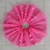 Saia de tule infantil rosa pink com pompons coloridos - comprar online