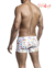 Boxer Corto Descaderado White Splash - comprar online