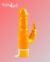 Vibrador Multivelocidades Neon Rabbit Orange en internet