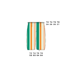 PANTALON PINZADO BARREL STRIPES en internet