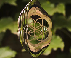 Wind spinner acero inoxidable mediano