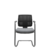 Cadeira Escritório Fixa Icon Diretor Preta | Mirage Móveis