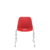 Cadeira Escritório Fixa Indie Secretária Cromada | Mirage Móveis