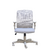 Cadeira Escritório Giratória Sit Diretor Cinza | Mirage Móveis