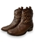 Bota Cano Baixo de Couro Country - comprar online