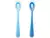 Colheres de Silicone 2un. Azul - Kababy