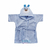 Roupão Saída De Banho Estampado E Bordado Urso Azul - Baby Joy - comprar online