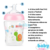 Mamadeira Anticólica de Bico Largo 180ml Rosa - Nuby - babymega