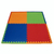 Tapete Borracha EVA Play Mat Colorido Com Sacola - EVAMAX