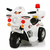 Triciclo Mini Moto Elétrica Infantil Pop Branca - Baby Style