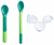 Kit Colher Feeding Spoons c/ Protetor Termossensível Rosa - MAM