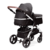 Carrinho Kansas TS c/ Bebê Conforto Silver Preto - Premium Baby na internet