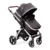 Carrinho Kansas TS c/ Bebê Conforto Silver Preto - Premium Baby - babymega