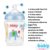 Mamadeira Anticólica de Bico Largo 180ml Azul - Nuby - babymega