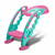 Redutor de Assento com Escada Step Up Seat Rosa BB051 - Multikids