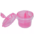 Pote Para Leite Em Pó Rosa - Buba Baby - comprar online