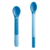 Kit Colher Feeding Spoons c/ Protetor Azul - MAM