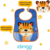 Babador Pocket com Bolso Coletor Tigre Azul - Clingo - comprar online