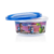 Kit Potes Decorados 4 Unidades 300ml Azul - Nuby - babymega