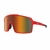 Óculos HB GRINDER - Vermelho com Lente Laranja Espelhado