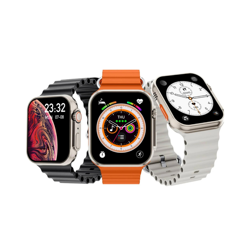 Smartband HW9 Relógio smartwatch Ultra9 Aptidão do smartwatch Monitoramento  cardíaco Relógio inteligente Conectar Notificações de smartphone Monitor de  sono Resistir 1.99 caja 42mm, malla de silicone de grado ecologico