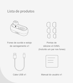 QCY-Fones De Ouvido Sem Fio Bluetooth 5.0 - comprar online